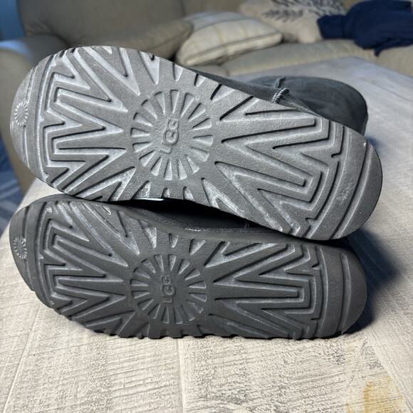 UGG Australia Classic Tall II Boots 1016224 Black Size 10 Suede - Picture 7 of 7